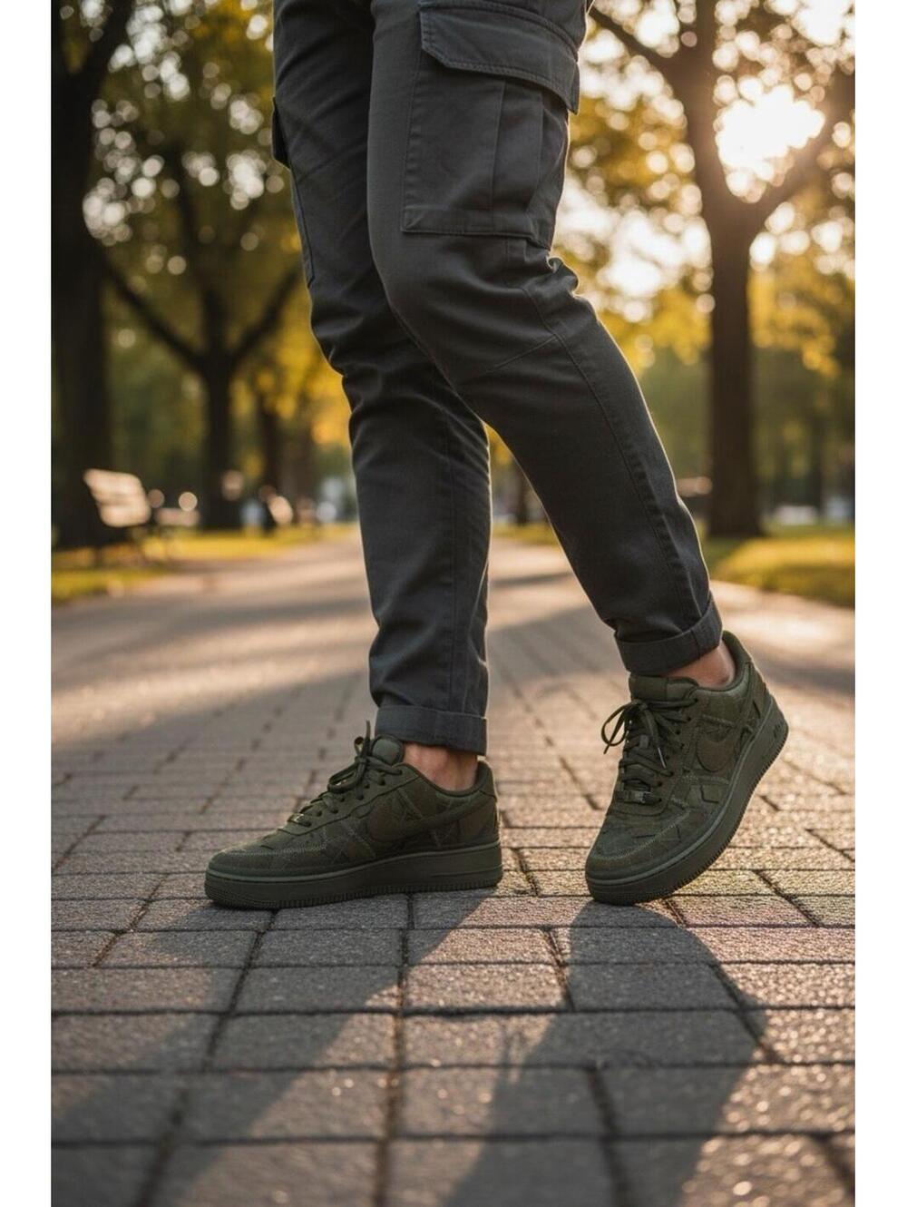 Nike Air Force 1 SP Sequoia Low Green DQ4137-300 Men Shoes Size 10.5